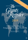 The Grants Register 2019 : The Complete Guide to Postgraduate Funding Worldwide - Book