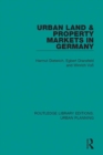 Urban Land and Property Markets in Germany - eBook