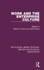 Work and the Enterprise Culture - eBook
