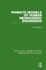 Primate Models of Human Neurogenic Disorders - eBook