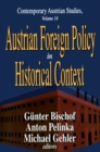 Austrian Foreign Policy in Historical Context - eBook