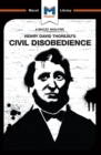 An Analysis of Henry David Thoraeu's Civil Disobedience - eBook