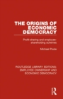 The Origins of Economic Democracy : Profit Sharing and Employee Shareholding Schemes - eBook