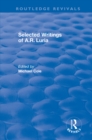 Selected Writings of A.R. Luria - eBook
