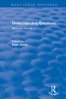 Understanding Emotions : Mind and Morals - eBook