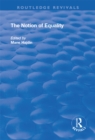 The Notion of Equality - eBook