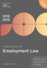 Core Statutes on Employment Law 2018-19 - Book