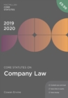 Core Statutes on Company Law 2019-20 - Book