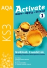 AQA Activate for KS3: Workbook 1 (Foundation) - Book