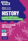 Oxford Revise: AQA GCSE History: America, 1920-1973: Opportunity and inequality - Book