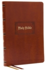 KJV Holy Bible: Giant Print Thinline Bible, Tan Leathersoft, Red Letter, Comfort Print (Thumb Indexed): King James Version (Vintage Series) - Book