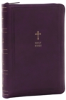 KJV Holy Bible: Compact with 43,000 Cross References, Purple Leathersoft with zipper, Red Letter, Comfort Print: King James Version - Book