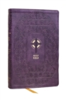 NRSVCE Sacraments of Initiation Catholic Bible, Purple Leathersoft, Comfort Print - Book