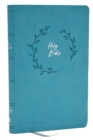 NKJV Holy Bible, Value Ultra Thinline, Teal Leathersoft, Red Letter, Comfort Print - Book