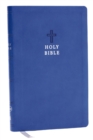 NKJV Holy Bible, Value Ultra Thinline, Blue Leathersoft, Red Letter, Comfort Print - Book