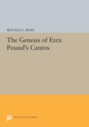The Genesis of Ezra Pound's CANTOS - eBook