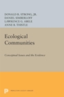 Ecological Communities : Conceptual Issues and the Evidence - eBook