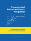 Fundamentals of Mechanics of Robotic Manipulation - eBook