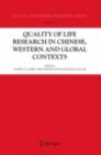 Quality-of-Life Research in Chinese, Western and Global Contexts - eBook