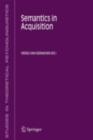 Semantics in Acquisition - eBook