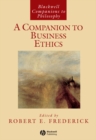 A Companion to Business Ethics - Book