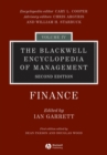 The Blackwell Encyclopedia of Management, Finance - Book