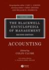 The Blackwell Encyclopedia of Management, Accounting - Book