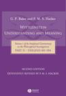 Wittgenstein: Understanding and Meaning : Volume 1 of an Analytical Commentary on the Philosophical Investigations, Part II: Exegesis 1-184 - Book