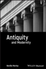 Antiquity and Modernity - Book