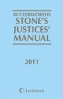 Butterworths Stone's Justices' Manual : Manual - Book