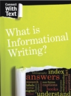 What is Informational Writing? - eBook