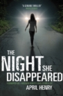 The Night She Disappeared - Book