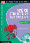 Word Structure and Spelling: Ages 8-9 - Book