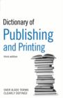 Dictionary of Publishing and Printing - eBook