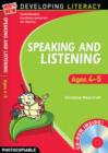 Speaking and Listening: Ages 4-5 - Book