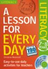 Lesson for Every Day: Literacy Ages 7-8 - Book
