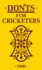 Don'ts for Cricketers - Book