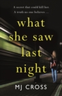 What She Saw Last Night - eBook