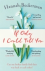 If Only I Could Tell You - Book