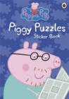 Piggy Puzzles Sticker Book - Book