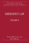 Emergency Law : Volume II - Book