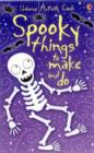 Spooky Things to Make and Do Activity Cards - Book