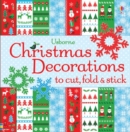 Christmas Decorations to Cut, Fold and Stick - Book