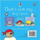 That's Not My Pack - Boy : "That's Not My Tractor", "That's Not My Pirate", "That's Not My Robot" - Book