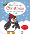 That's Not My Christmas Sticker and Colouring Book - Book