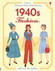 Historical Sticker Dolly Dressing 1940s Fashion - Book