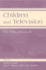 Children and Television : Fifty Years of Research - eBook
