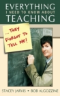 Everything I Need to Know About Teaching . . . They Forgot to Tell Me! - Book
