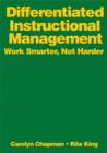 Differentiated Instructional Management : Work Smarter, Not Harder - Book