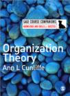 Organization Theory - Book